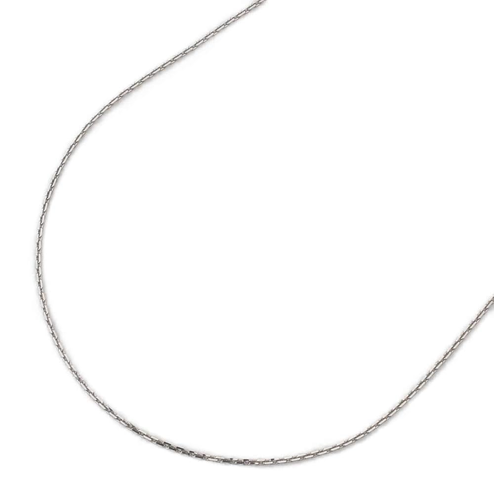 4℃ プラチナ ネックレス Amazon | プラチナ ネックレス 4面カット フリーサイズ アズキ